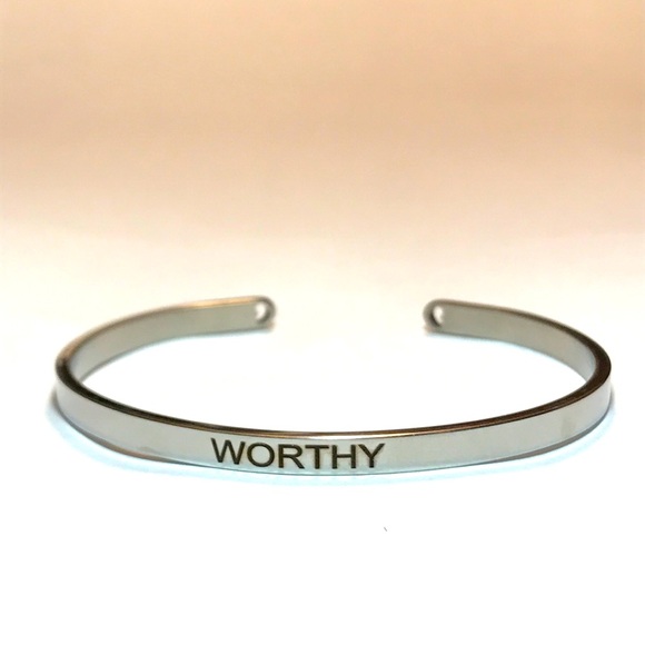 Inspirational Cuff Bracelet - Picture 1 of 6